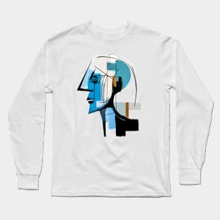 Picasso Style Thinking Long Sleeve T-Shirt